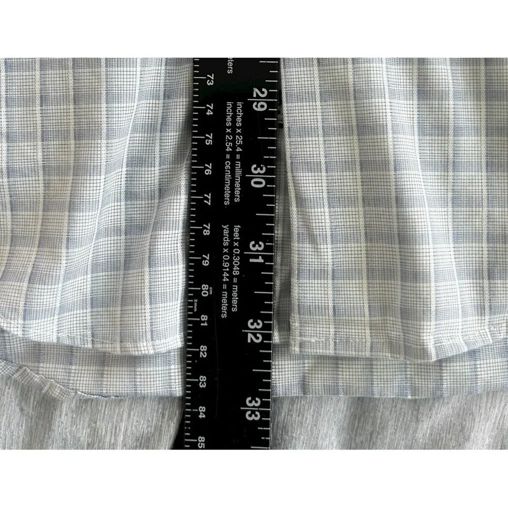 CALVIN KLEIN Men's Slim Fit STRETCH Dress SHIRT Blue 15-15.5 34/35 Size Medium M